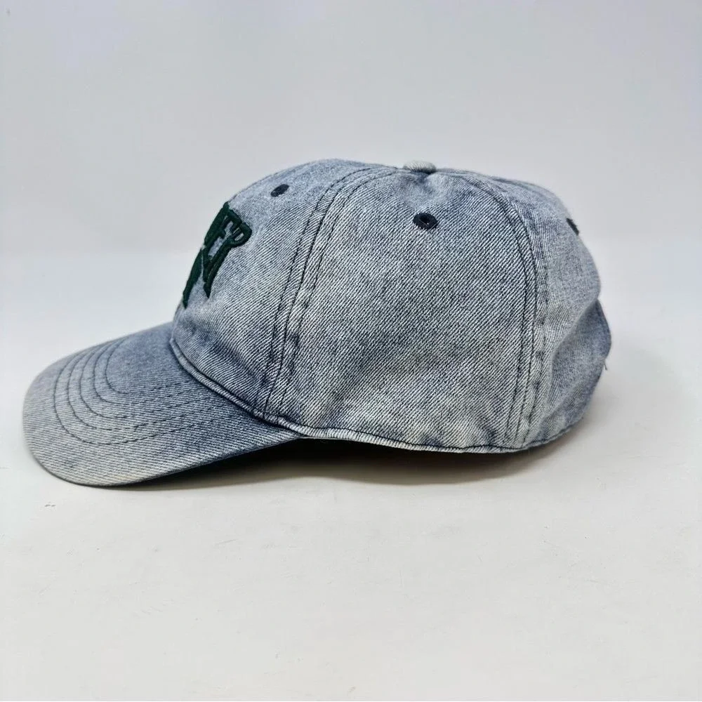 Wander Lust Jean‎ Embroidered Adjustable Hat Blue 8